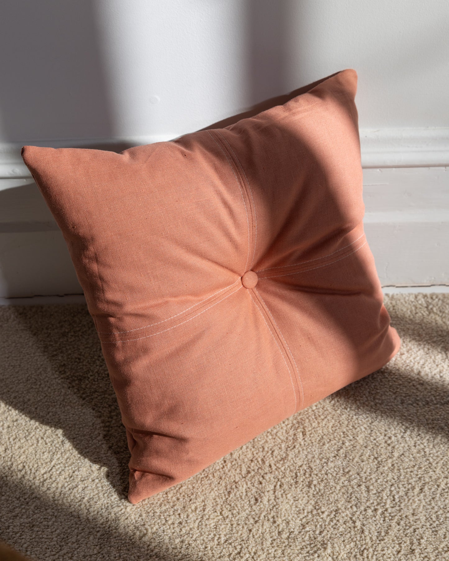 Coussin fleur de pavot - décoration