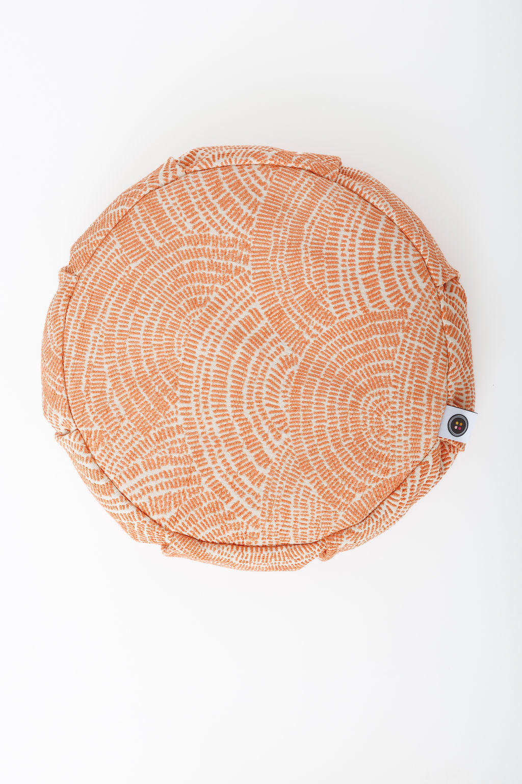 Coussin vacances au soleil rond - méditation